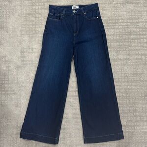 Paige Anessa Wide Leg Crop Jean 28